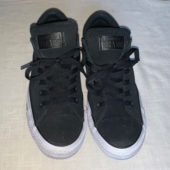 Converse Shoes - Converse All Star Low Suede Black/White W Size 8